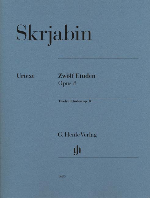 SZKRJABIN (SKRJABIN) - ZWÖLF ETÜDEN OP.8
