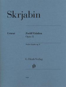 SZKRJABIN (SKRJABIN) - ZWÖLF ETÜDEN OP.8