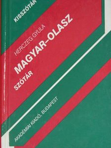 Herczeg Gyula - Magyar-olasz szótár [antikvár]