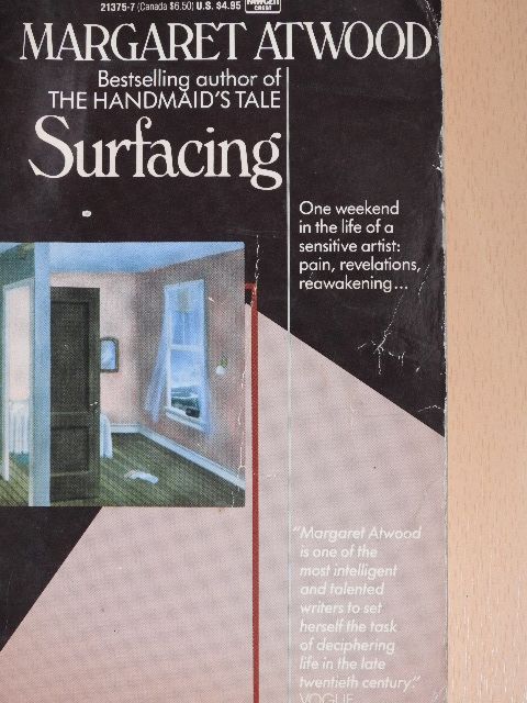 Margaret Atwood - Surfacing [antikvár]