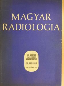 Ambruss É. - Magyar Radiologia 1968. október, különkiadás [antikvár]