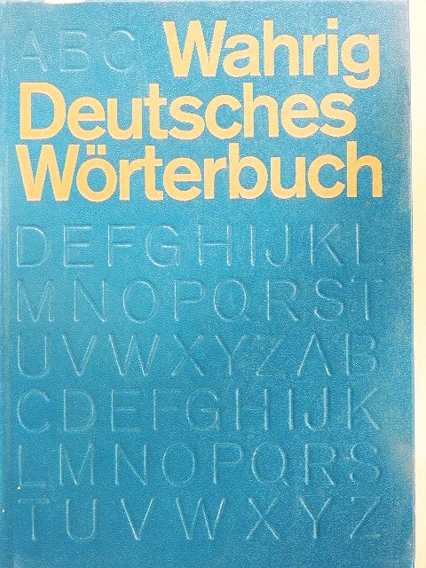 Gerhard Wahrig - Deutsches Wörterbuch [antikvár]