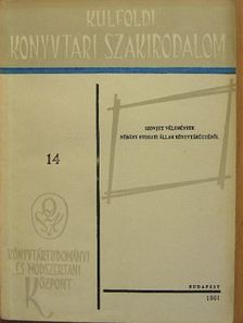 B. N. Bacsaldin - Szovjet vélemények néhány nyugati állam könyvtárügyéről [antikvár]