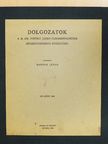 Dr. Bálint Alajos - Dolgozatok a M. Kir. Ferencz József-Tudományegyetem Régiségtudományi Intézetéből XIV. [antikvár]