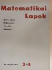 Garrett Birkhoff - Matematikai Lapok 1972/3-4. [antikvár]