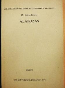 Dr. Gabos György - Alapozás [antikvár]