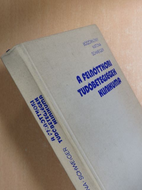 Böszörményi Miklós - A felnőttkori tüdőbetegségek klinikuma [antikvár]