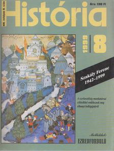Glatz Ferenc - História 1999/8 [antikvár]