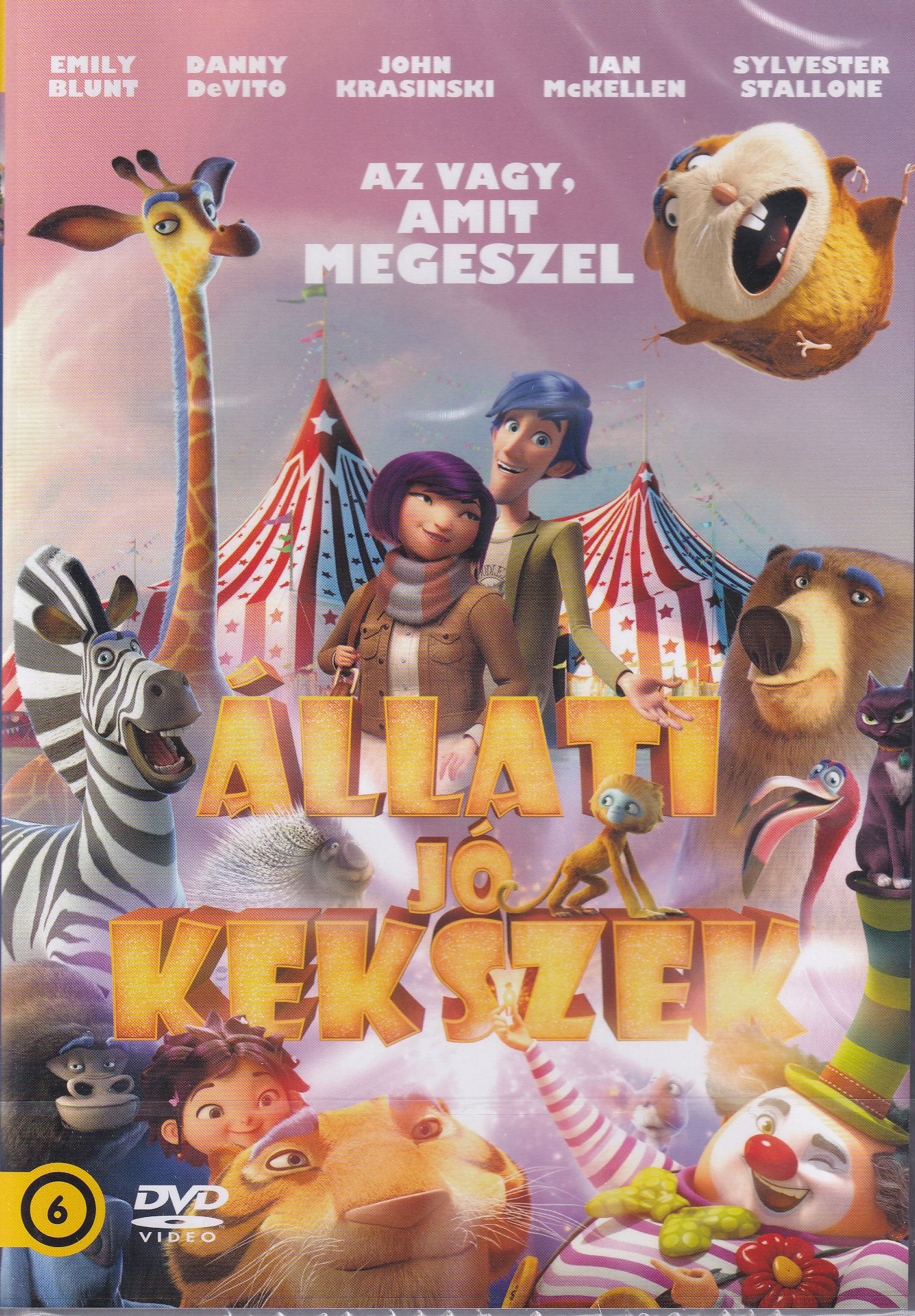 ÁLLATI JÓ KEKSZEK- DVD