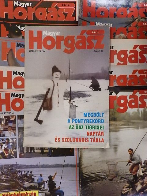 Berta János - Magyar Horgász 1994. (nem teljes évfolyam) [antikvár]