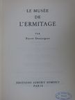 Pierre Descargues - Le Musée de l'Ermitage [antikvár]