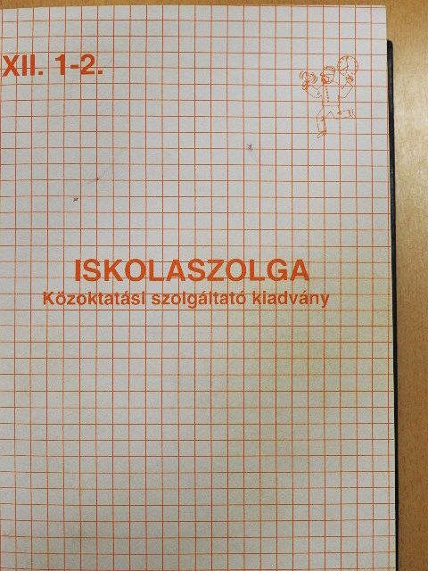 Iskolaszolga 2001. szeptember-2002. június [antikvár]
