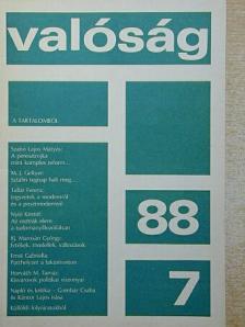 E. Todd - Valóság 1988. július [antikvár]