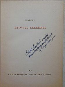 Malcev - Szívvel-lélekkel [antikvár]