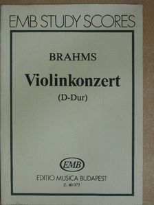 Johannes Brahms - Violinkonzert D-dur [antikvár]