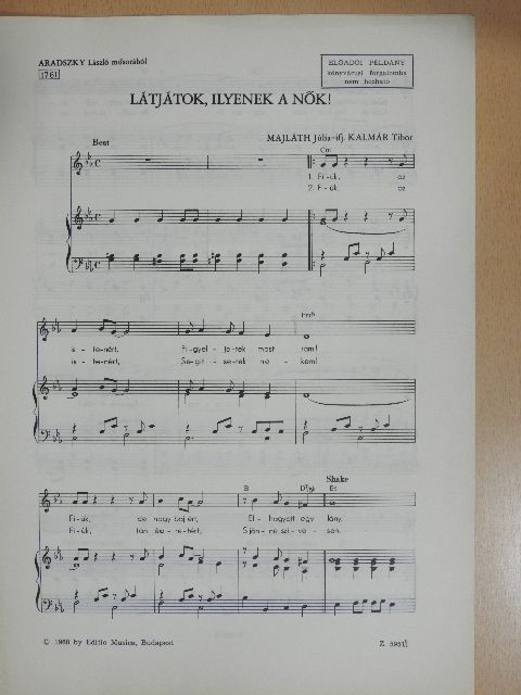 Ifj. Kalmár Tibor - Látjátok, ilyenek a nők! [antikvár]