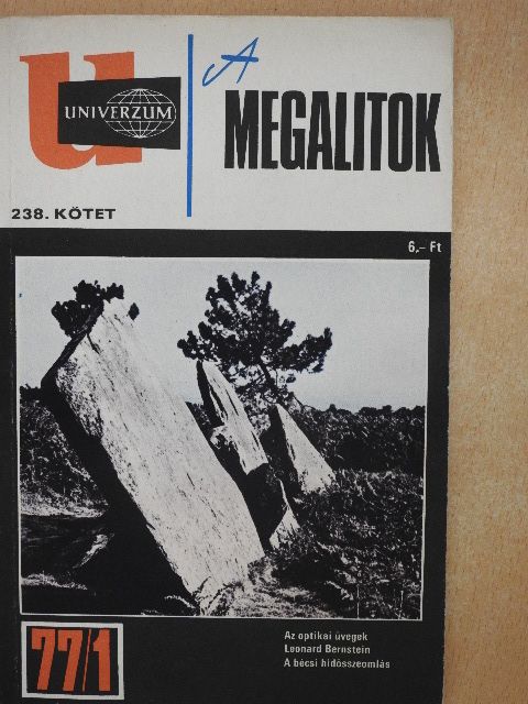 Dr. Székely Sándor - A megalitok [antikvár]