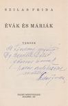 Szilas Frida - Évák és Máriák (dedikált) [antikvár]
