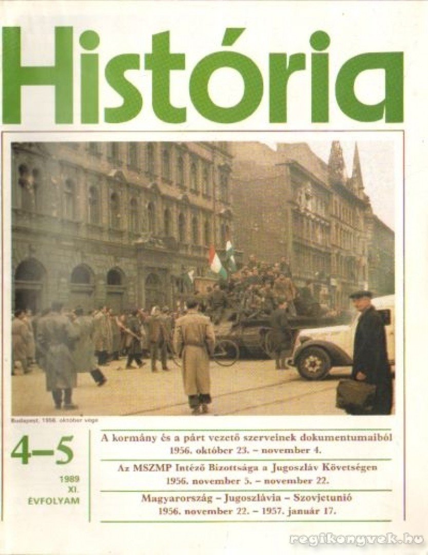 Glatz Ferenc - História 1989. (teljes) [antikvár]