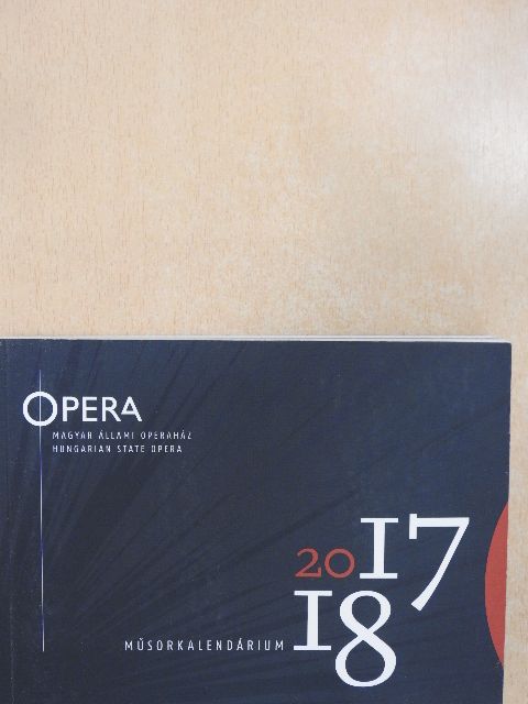 Opera Műsorkalendárium 2017-2018 [antikvár]