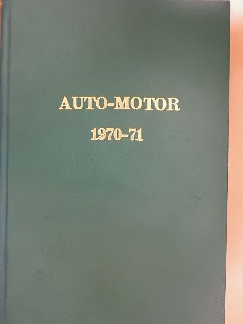 Reményi-Gyenes István - Autó-Motor 1970-71. (vegyes számok) (30 db) [antikvár]