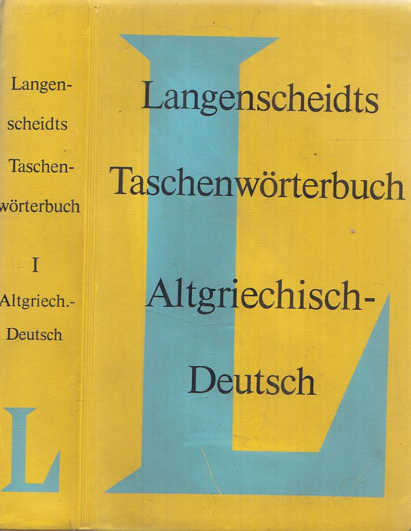 Hermann Menge - Langenscheidts Taschenwörterbuch Altgriechisch [antikvár]