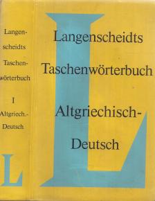 Hermann Menge - Langenscheidts Taschenwörterbuch Altgriechisch [antikvár]
