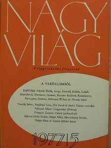 Alexander Bauer - Nagyvilág 1977. május [antikvár]