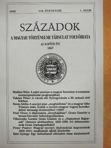 Dombrády Lóránd - Századok 2006/1. [antikvár]