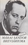 Márai Sándor, Pomogáts Béla - Márai Sándor breviáriuma [antikvár]