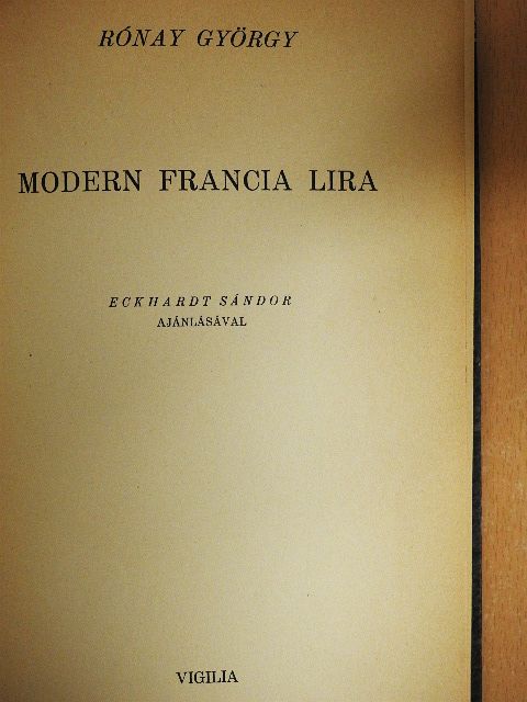 Alfred Droin - Modern francia lira [antikvár]