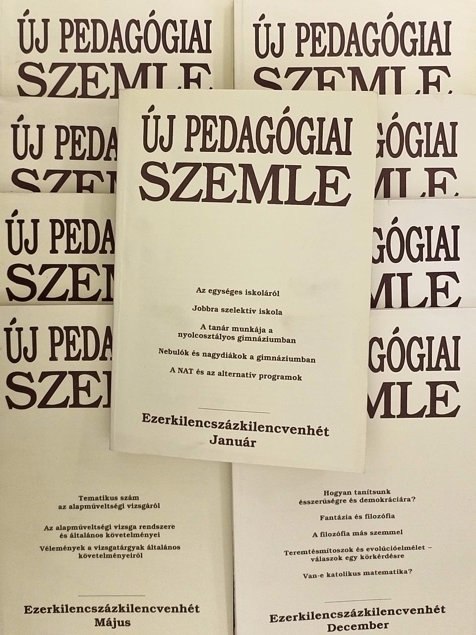 Baranyi Károly - Új Pedagógiai Szemle 1997. (nem teljes évfolyam) [antikvár]