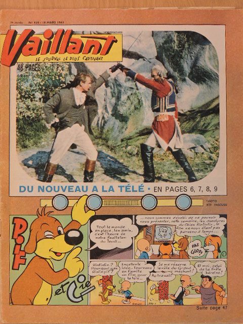 Hertel - PIF Vaillant 10. Mars 1963 [antikvár]