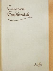 Giacomo Casanova - Emlékiratok [antikvár]