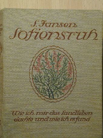 S. Jansen - Sofiensruh (gótbetűs) [antikvár]