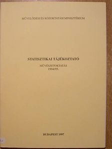 Statisztikai tájékoztató [antikvár]