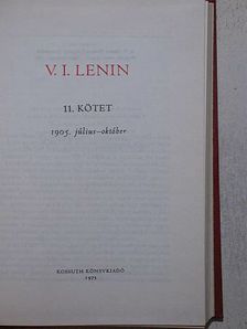 Vlagyimir Iljics Lenin - V. I. Lenin összes művei 11. [antikvár]
