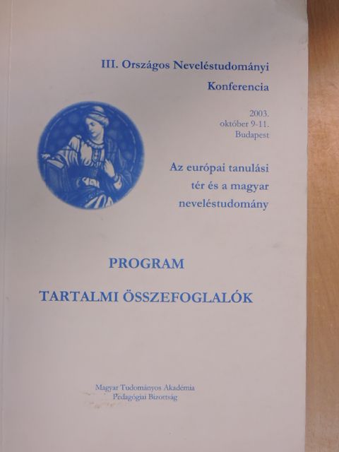 Az európai tanulási tér és a magyar neveléstudomány [antikvár]