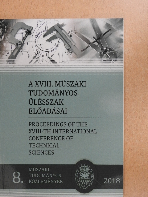 András József - A XVIII. műszaki tudományos ülésszak előadásai [antikvár]