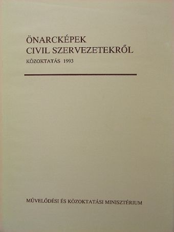 Dr. Szenes György - Önarcképek civil szervezetekről [antikvár]