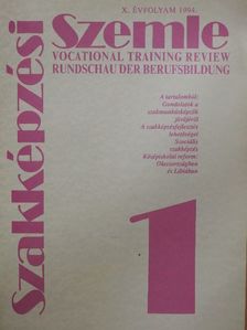 Illés Lajosné - Szakképzési Szemle 1994/1. [antikvár]