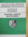 Füreder Balázs - Agrártörténeti Szemle 2004-2005/1-4. [antikvár]