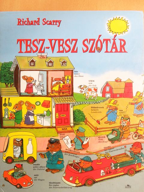 Richard Scarry - Tesz-vesz szótár [antikvár]