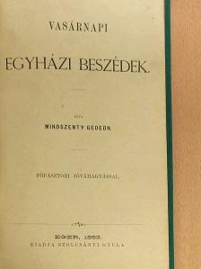 Mindszenty Gedeon - Vasárnapi egyházi beszédek [antikvár]
