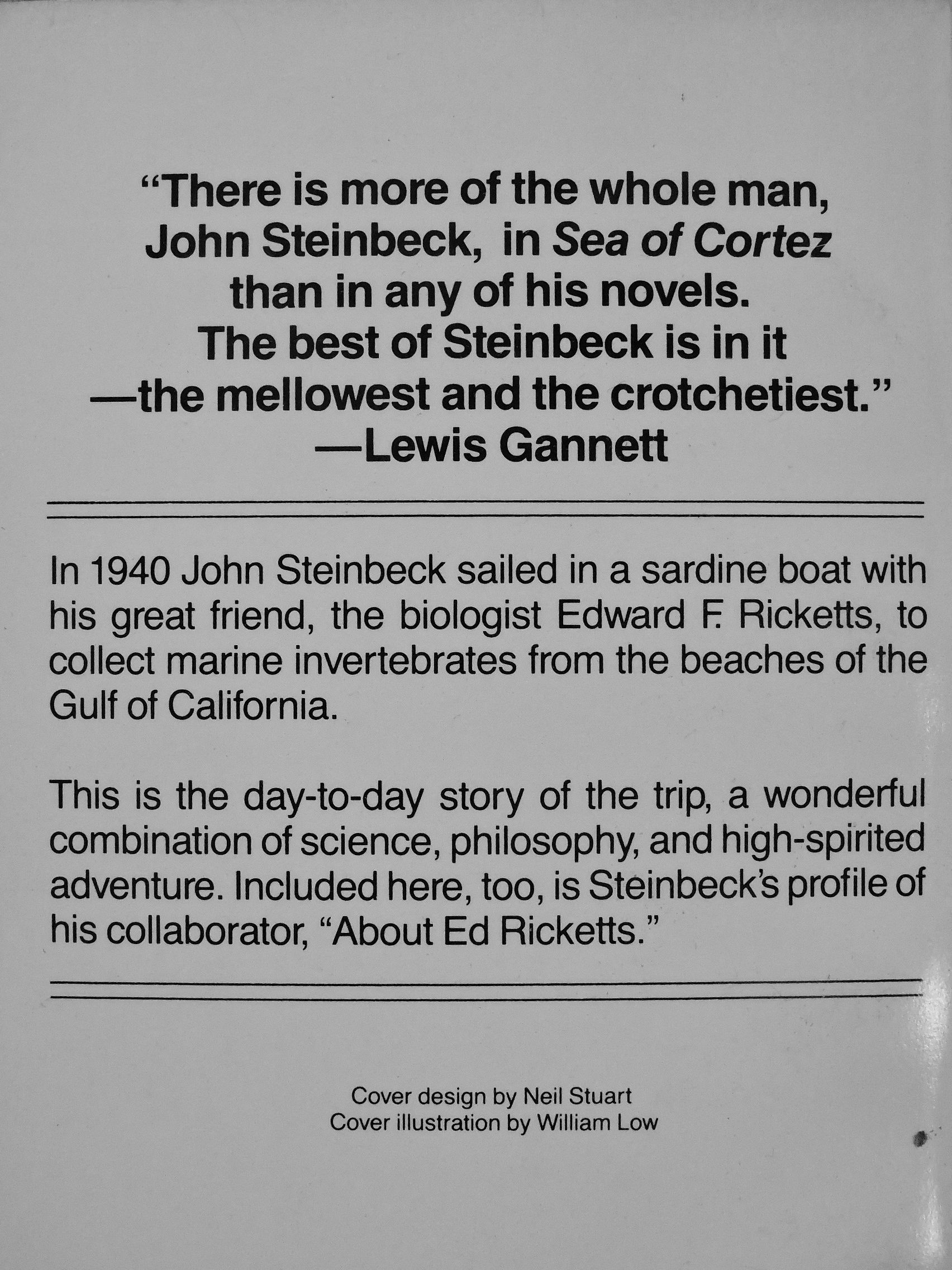 John Steinbeck - The log from the sea of Cortez [antikvár]