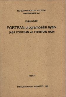 Erdélyi Zoltán - Fortran programozási nyelv [antikvár]