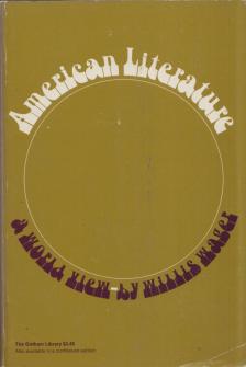 Willis Wager - American Literature: A World View [antikvár]