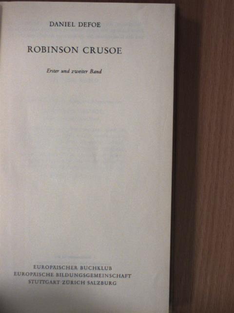Daniel Defoe - Robinson Crusoe I-II. [antikvár]