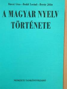 Bárczi Géza - A magyar nyelv története [antikvár]