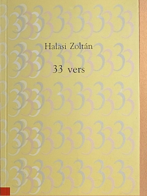 Halasi Zoltán - 33 vers [antikvár]